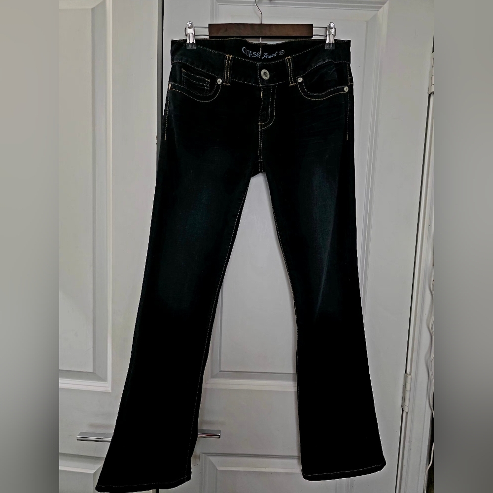 Guess Women's Dark Boot Cut Jeans